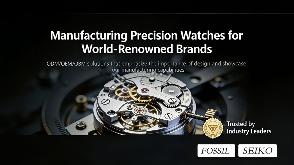 Professional Watch Manufacturer Factory