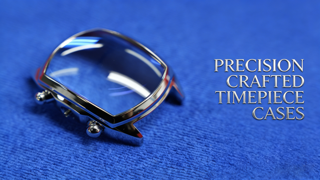 Precision stainless steel watch case manufacturing
